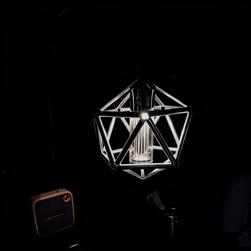 GZ灯玲珑灯罩灯片透明灰透蜂窝立体感氛围