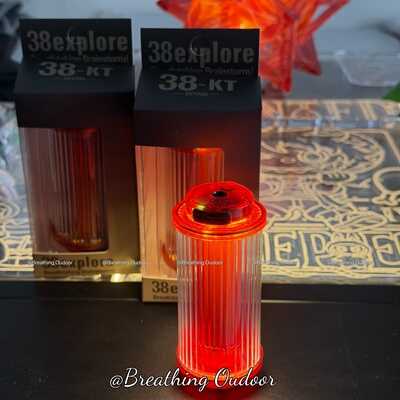 新款户外露营38灯红透款【1:1复刻天花板】多功能营地灯野营氛围