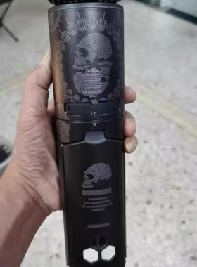 户外露营定制outask倾巢露营灯 damn贴纸个性化贴纸黑化贴纸