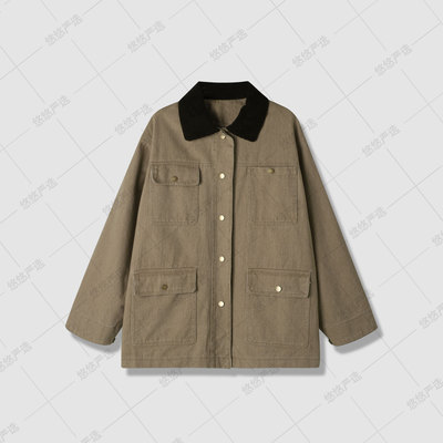 【悠悠粉丝专享】翻领水洗牛仔外套 KX01S-9508