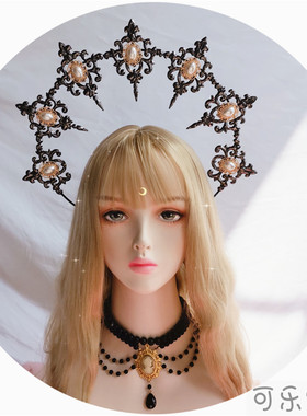 lolita洛丽塔圣母光环华丽暗黑