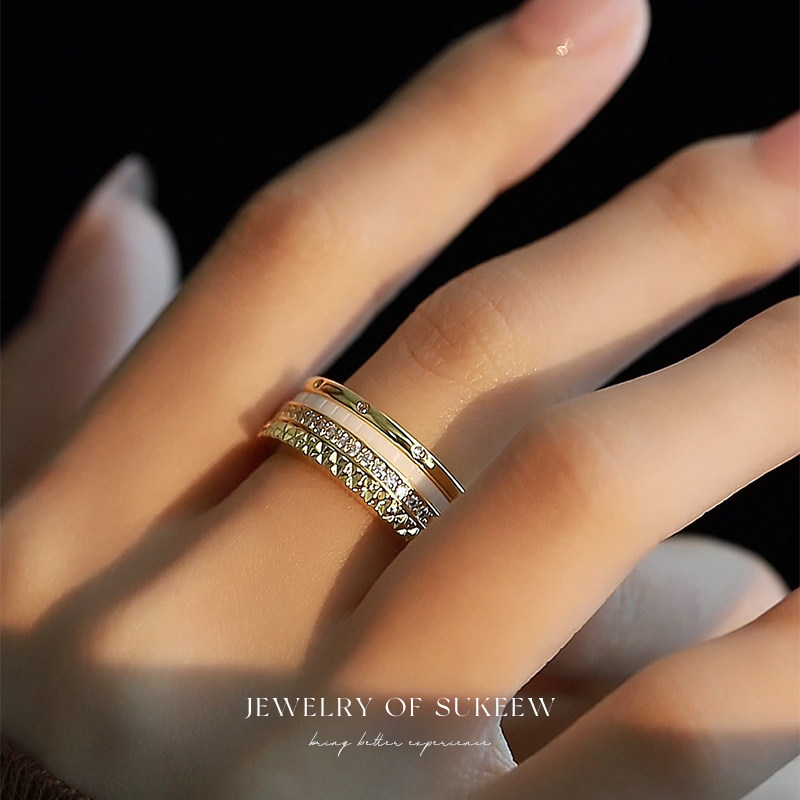 SUKEEW/酥可 「时来运转」高级感时尚气质轻奢极简齿轮转动戒指女,饰品/流行首饰/时尚饰品新,戒指/指环,淘宝优惠券,粉丝福利购,淘宝优惠卷