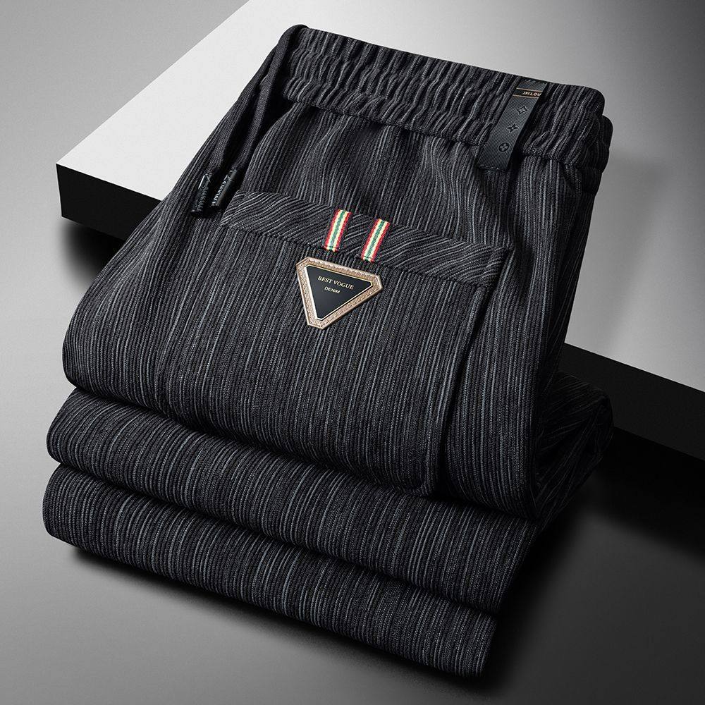 灯芯绒裤子男2025秋冬季新款条绒