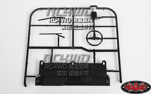 RC4WD模型攀爬越野Mojave II TF2车壳中控台方向盘雨刮 (Z-B0080)