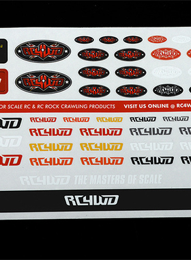 RC4WD Logo 中款贴纸（Z-S1272）