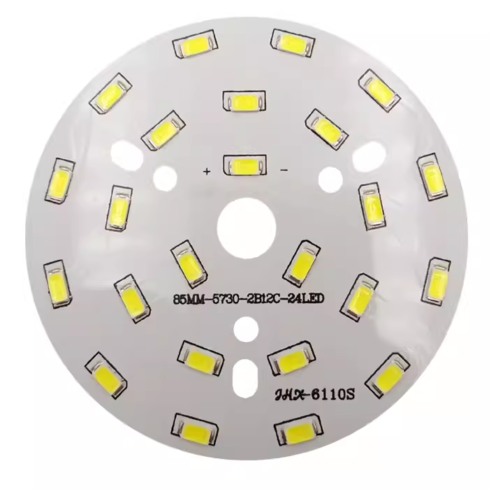 9W贴片光源5730-2B12C-12w-24LED筒灯吊灯水晶灯灯板灯片24颗灯珠