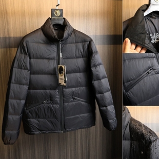 太生猛了！外贸单！95绒子！秋冬男士轻薄款百搭立领抗寒羽绒服潮