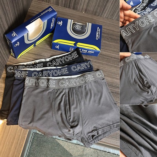 海外整单！一盒3条！平角内裤潮