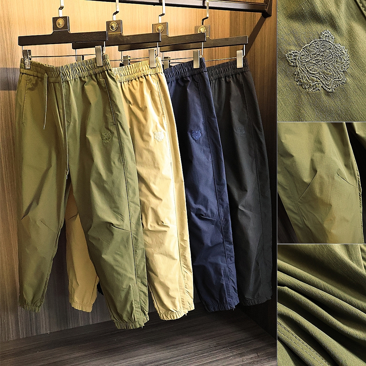 日单订单虎头刺绣户外休闲裤男