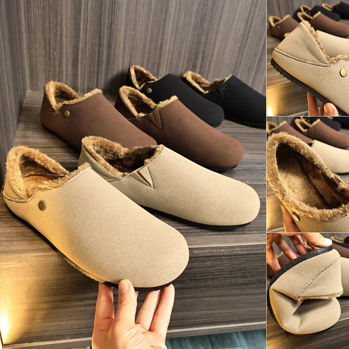 一鞋两穿勃肯鞋！一脚蹬软木鞋潮