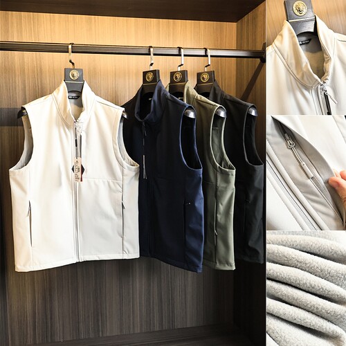 三防科技软壳！抓绒！马甲外套