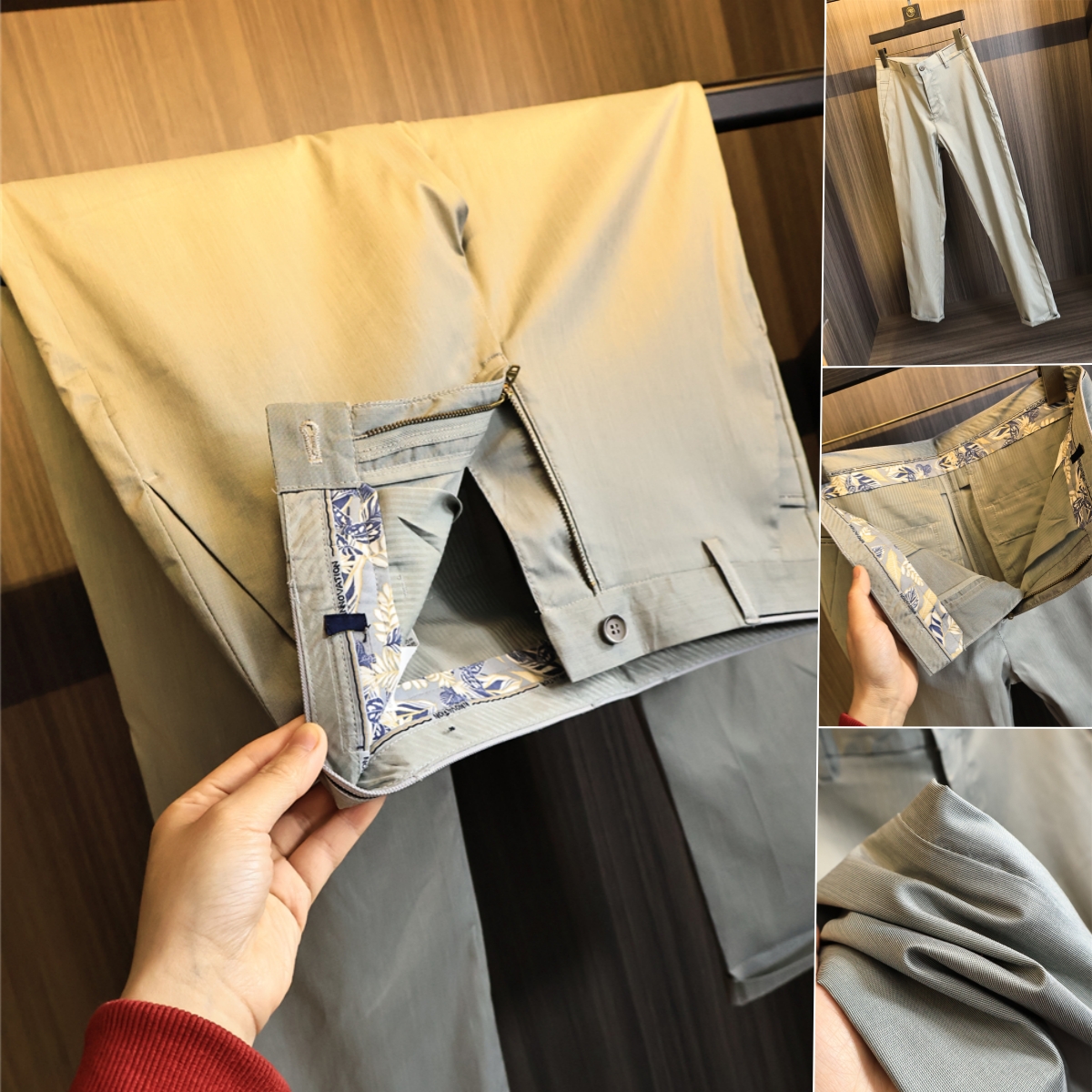 【四面弹+YKK拉链】撤柜货休闲裤