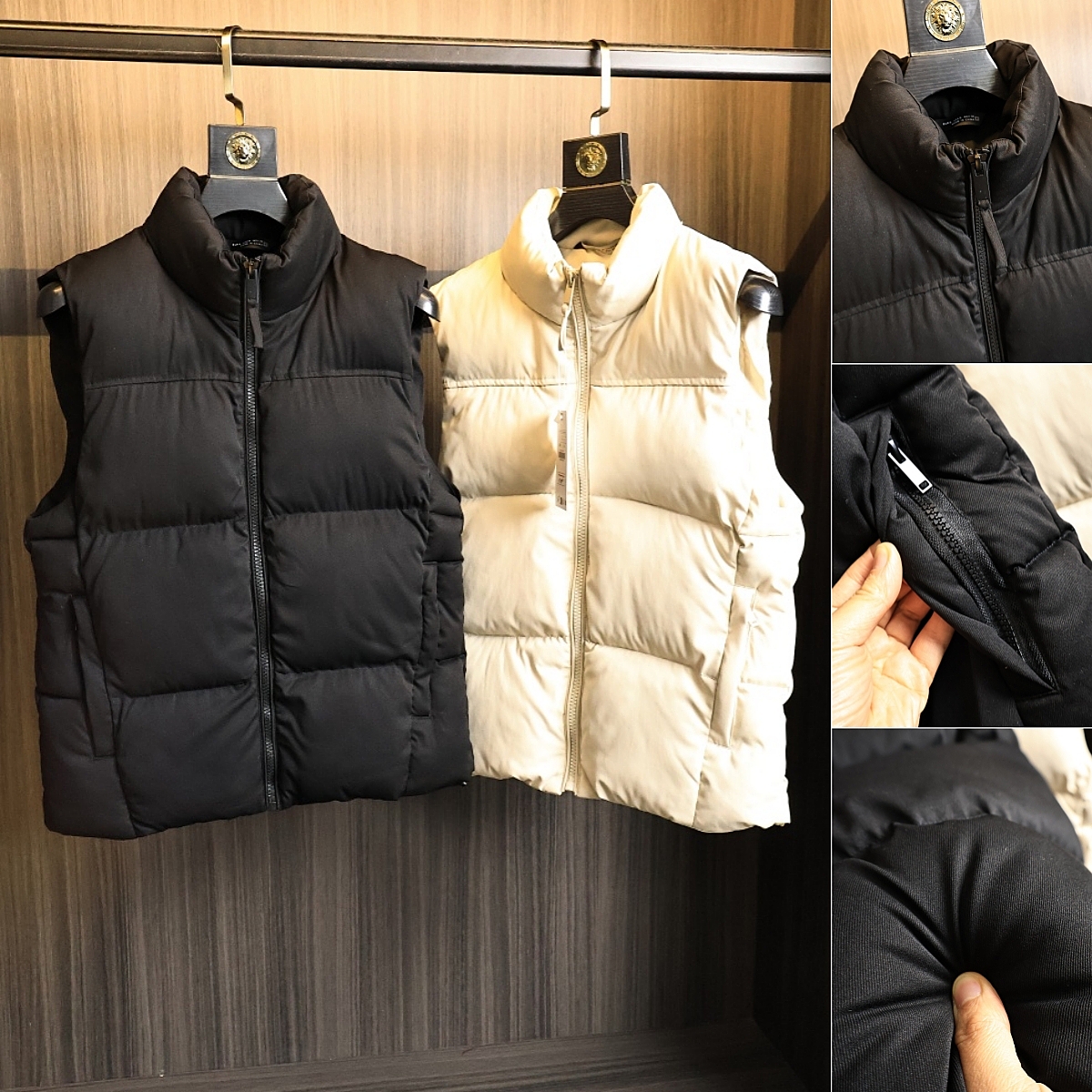 防泼水户外斜纹面料！棉马甲背心