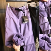 线下899 秋冬户外运动功能性直筒保暖休闲裤 加绒加厚 防风防水