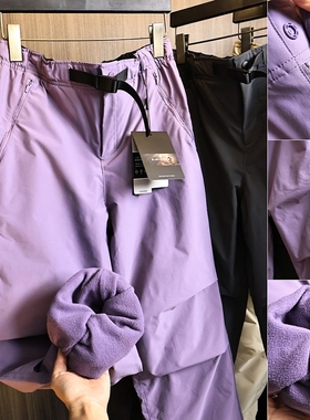 线下899！加绒加厚~防风防水！秋冬户外运动功能性直筒保暖休闲裤