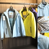 山系户外单 加厚绗棉保暖冲锋棉衣潮 秋冬男士 防泼水 石墨烯发热