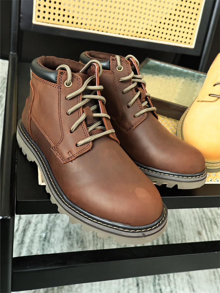 去标高货！头层牛皮！马丁靴