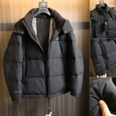 秋冬男士 山系极寒系列 600蓬 高蓬松加厚保暖白鸭绒立领羽绒服潮