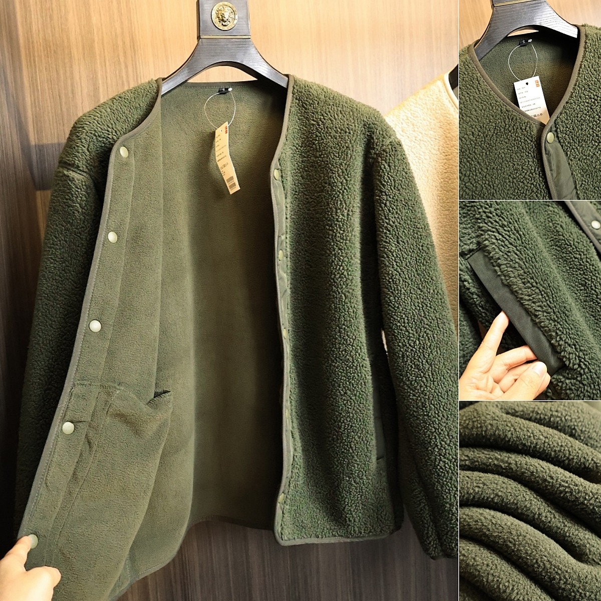 走U品订单~颗粒羊羔绒！夹克外套