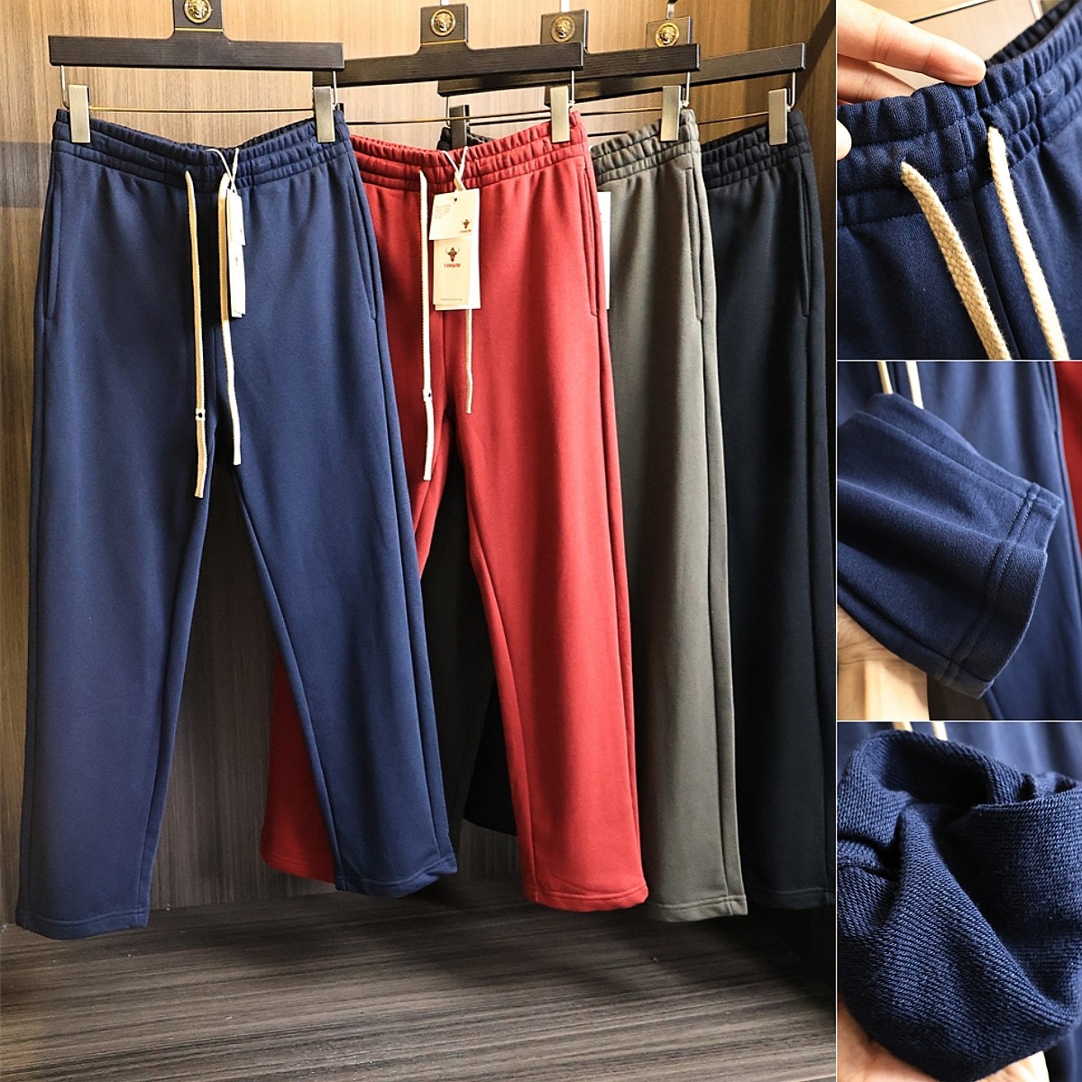 经典毛圈棉！基础百搭！秋季男士纯棉亲肤透气运动束脚百搭卫裤潮,男装,卫裤,淘宝优惠券,粉丝福利购,淘宝优惠卷