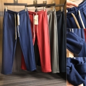 毛圈棉 纯棉亲肤透气运动束脚百搭卫裤 基础百搭 男士 潮 秋季 经典