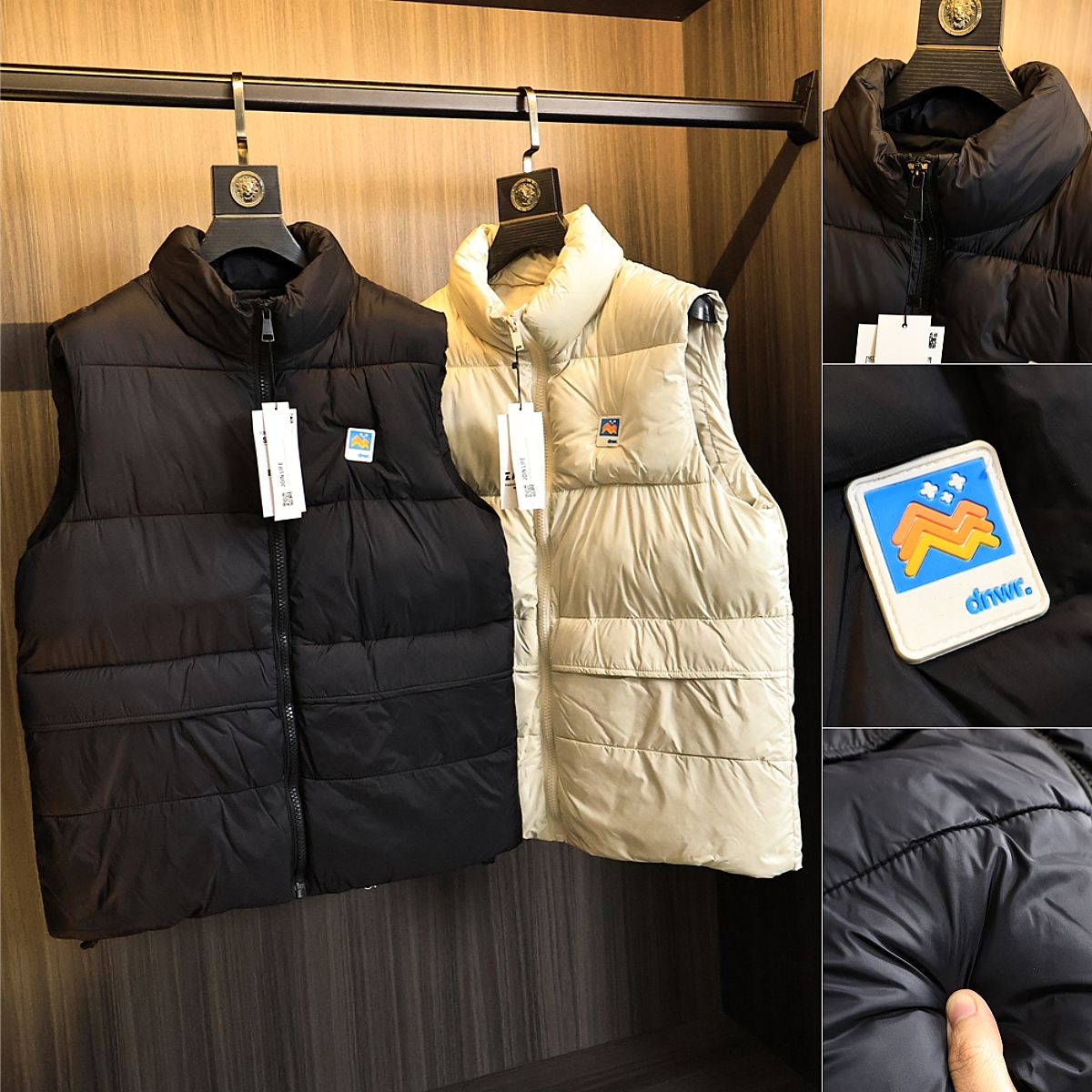 高端线走西班芽！棉马甲外套