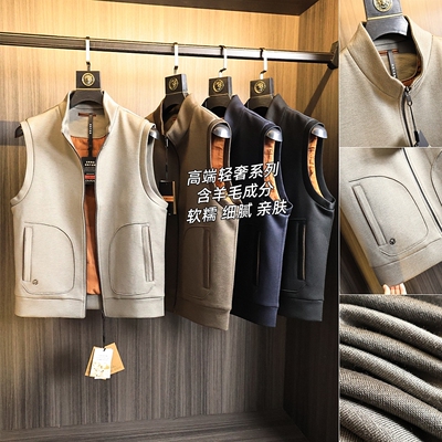 高端轻奢系列！羊毛混纺！马甲潮