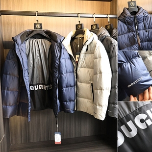 85鹅绒！800+蓬松度！牛货！秋冬男士纯色宽松面包服中长款羽绒服