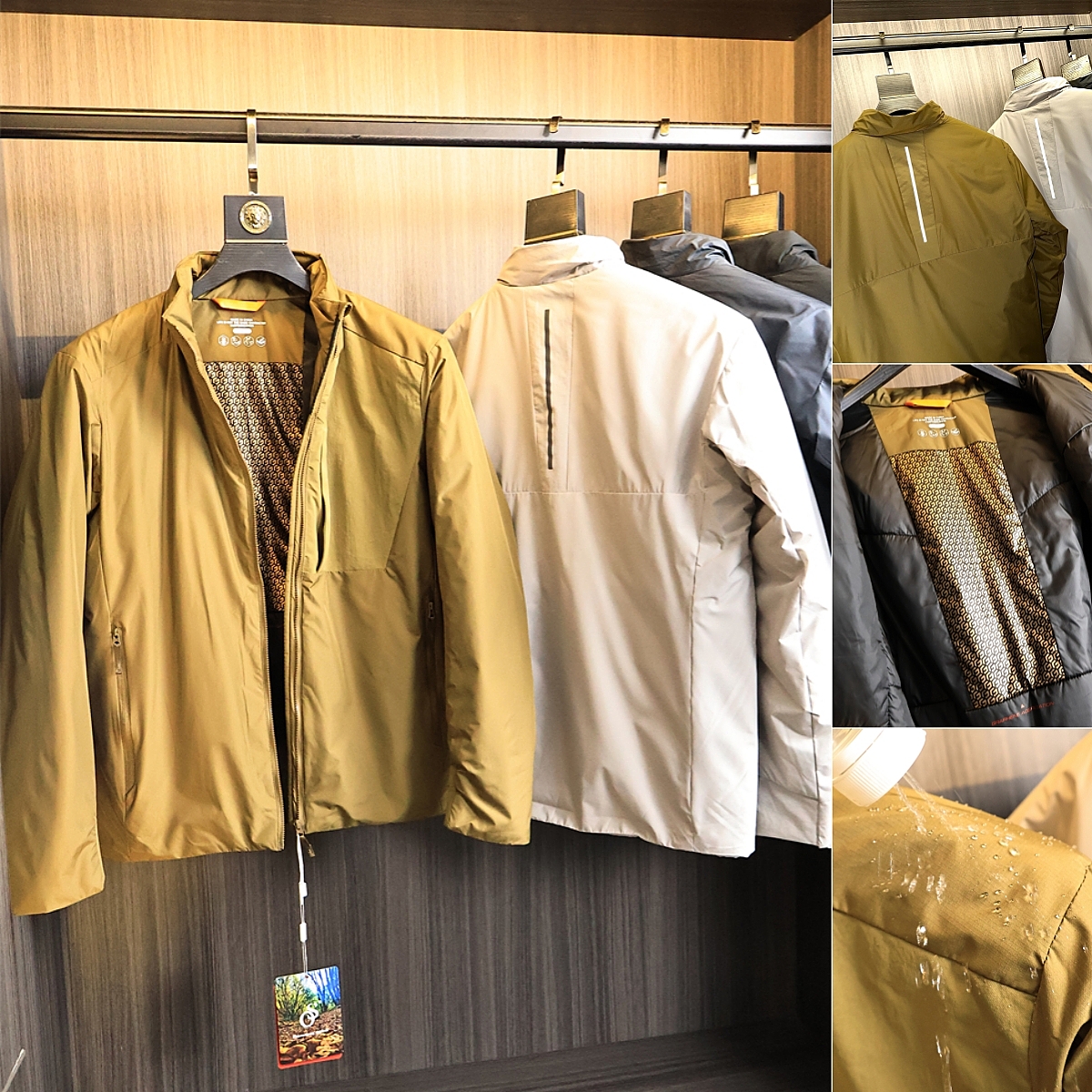 金标P棉~石墨烯发热！棉衣外套潮