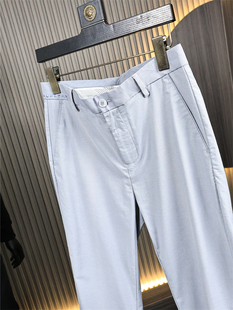 柜300 高端轻商务休闲裤 春季 男士 含天丝 直筒西裤 G货 吸湿透气