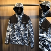 柜499 雪山迷彩 秋季 G货 男士 户外运动防风防水连帽休闲夹克潮