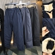 冬季 男士 纯色保暖加厚时尚 不单单是夹棉还加绒 百搭松紧腰休闲裤