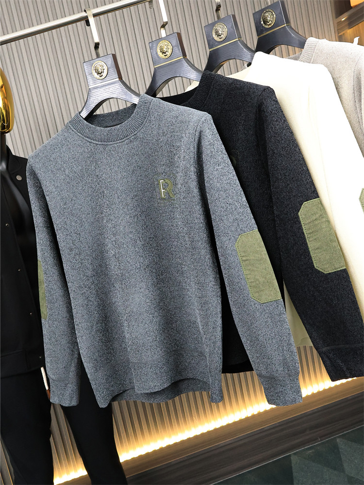 实在性价比*力推/雪尼尔+复合绒*冬季男士贴布绣圆领针织衫毛衣潮,男装,针织衫/毛衣,淘宝优惠券,粉丝福利购,淘宝优惠卷