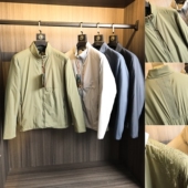 金标P棉夹棉保暖立领轻量化棉衣外套 秋冬男士 飞禽系列 三防科技