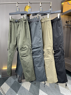 德国精工牛裤！防风防水~抗撕裂！秋集男士纯色户外工装单裤休闲