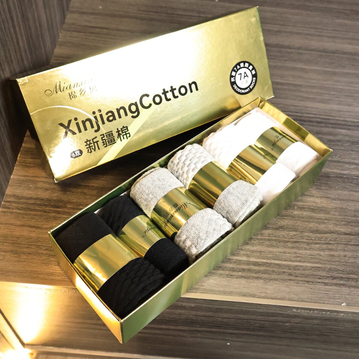 触感柔软细腻!云朵般轻盈贴肤!干爽舒适!新疆棉吸湿透汗中筒袜