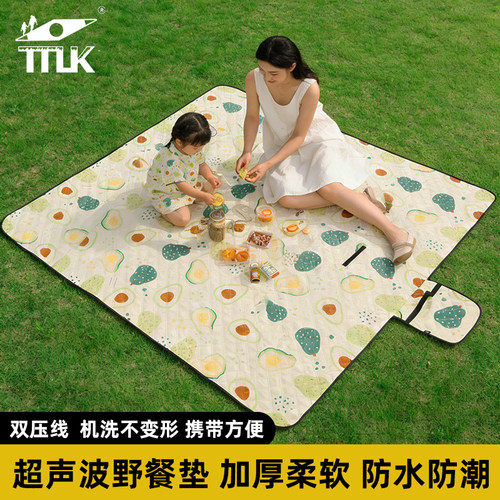 野餐垫防潮垫加厚户外春游坐垫子