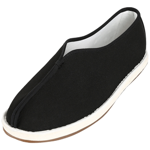 经典艾草布鞋男老美华秋季加绒老北京布鞋2025千层底一脚蹬爸爸鞋