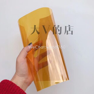 大V的店拼拼豆 黄色耐高温烫片 max10秒内平面无孔亮面效果