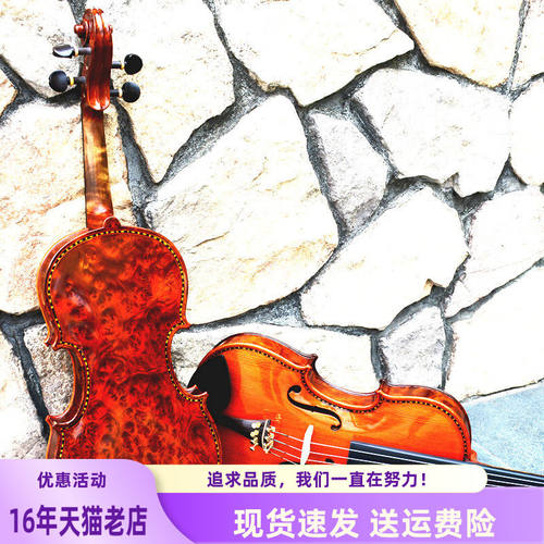 镶罗甸鸟眼枫木小提琴 violin