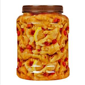 去骨凤爪去骨鸭掌酸辣柠檬无骨鸡爪泡椒脱骨休闲小零食旗舰店
