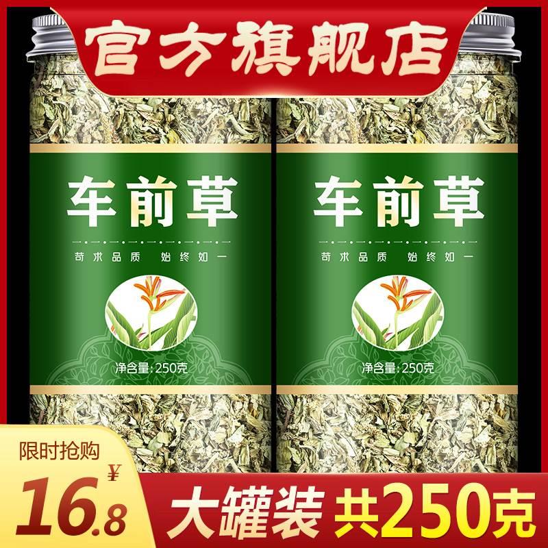 车前草中药饮片250克g中药材车前草干泡水喝车前子金钱草