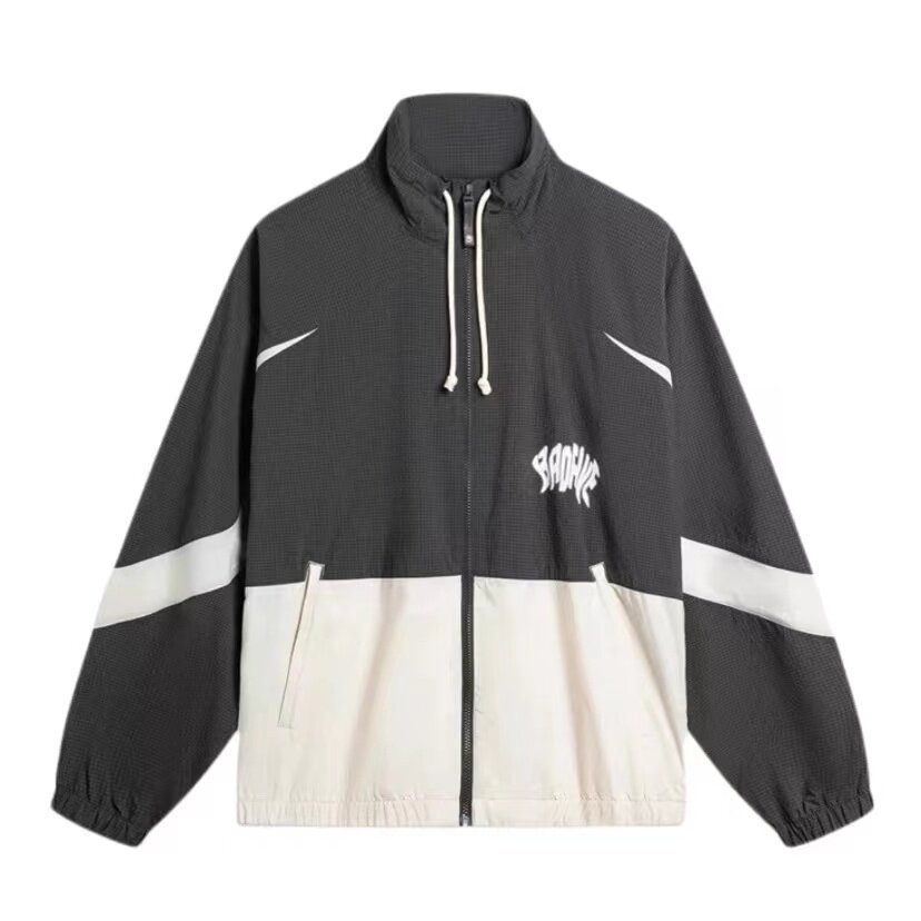 LISHEN SPORTS LINING LI NING ANTI-WU BADFIVE 지퍼 가디건 스탠드 칼라 재킷