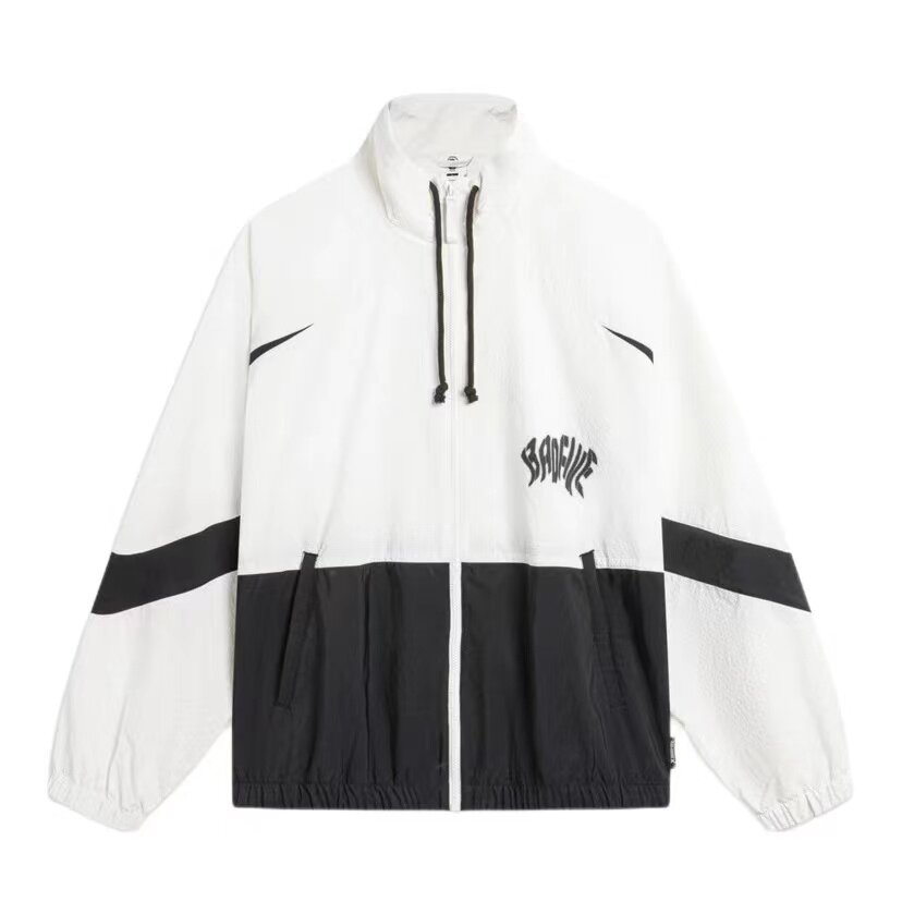 LISHEN SPORTS LINING LI NING ANTI-WU BADFIVE 지퍼 가디건 스탠드 칼라 재킷