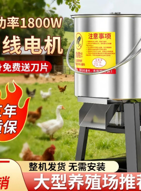 不锈钢碎菜机饲料蔬菜粉碎机绞菜切菜机红薯藤碎草机喂鸡小型家用