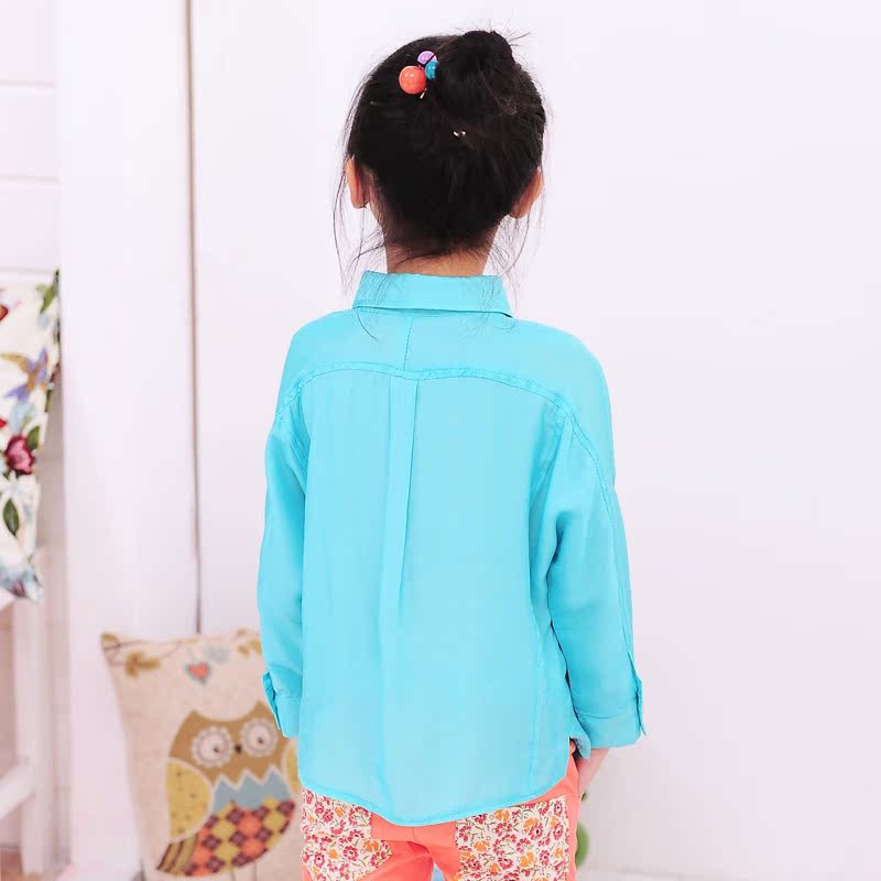 Chemise fille à manche longue - Ref 2086422 Image 3