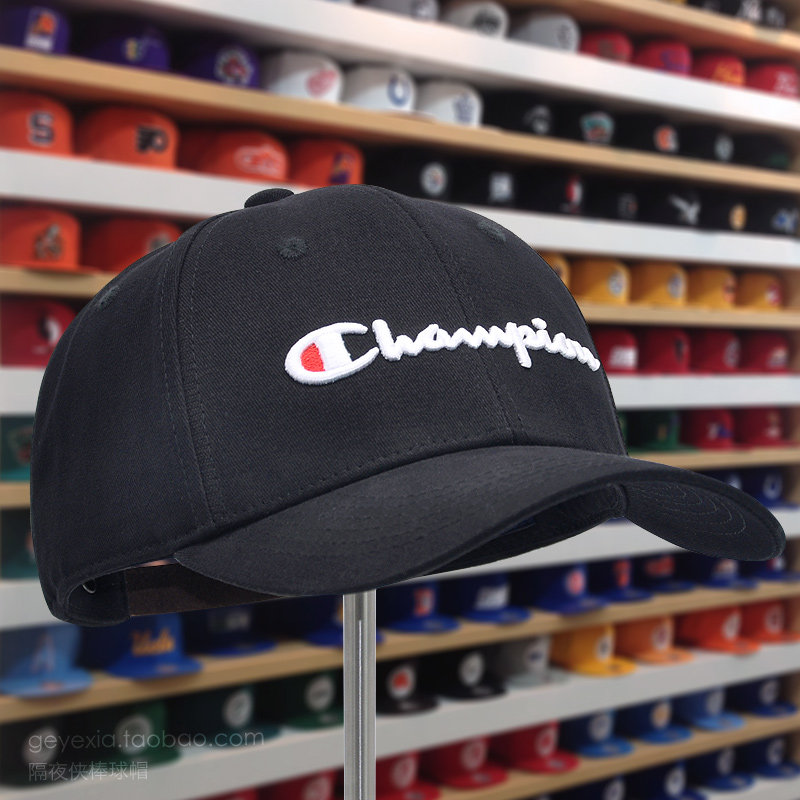 OVERNIGHT MAN 隔夜侠正品 经典黑色冠军棒球帽 嘻哈鸭舌帽子男女