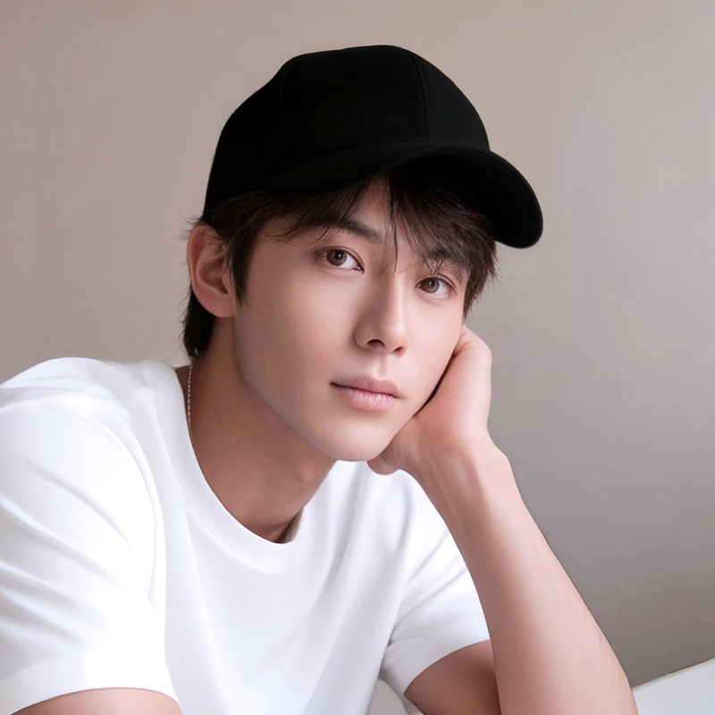 经典纯黑色棒球帽 纯棉低调素色遮阳防晒光板无图案鸭舌帽子男女