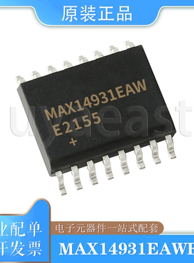 MAX14931EAWE+T/EAWE+ SOIC-16 数字隔离器 2750Vrms 25Mbps