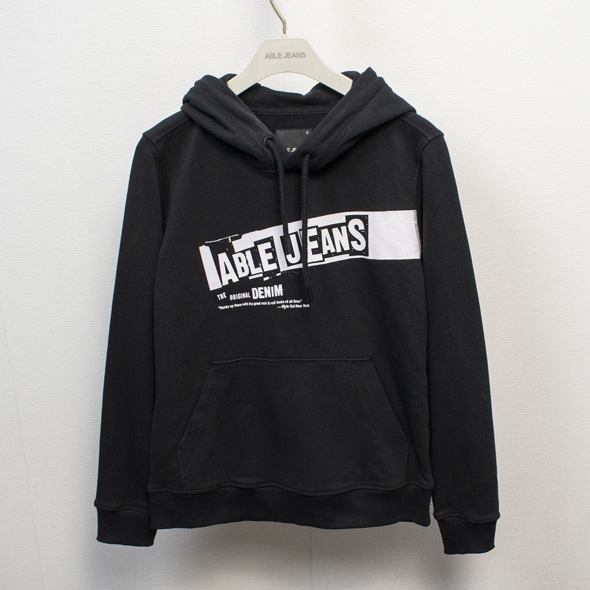 反季福利黑色卫衣男连帽潮流帽衫